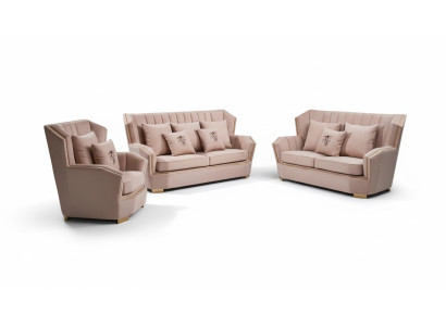 Podkładka Couchen Couch Modern Luxury Zestaw sofowy 3+2+1 miejsce do siedzenia Zestaw Design Sofa Nowość