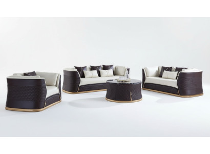 Zestaw sofowy 321 miejsce do siedzenia Zestaw Design Sofa Podkładka Kanapy Modern Luxury nowość