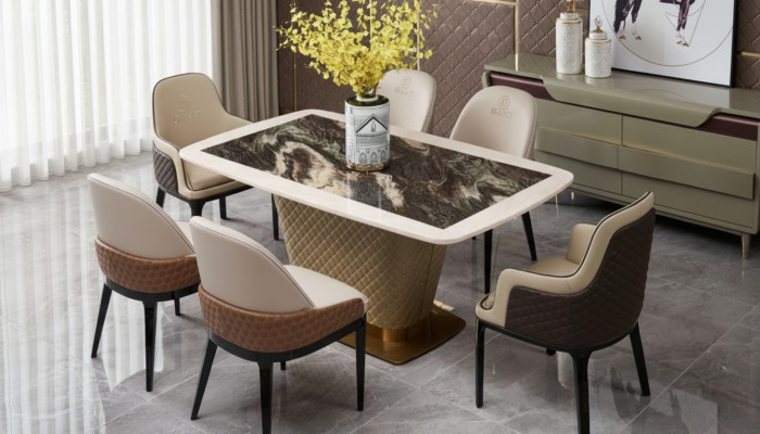 Stół obiadowy stoły do ​​jadalni Tabela Design Office Stół konferencyjny Drewno Nowe spotkanie