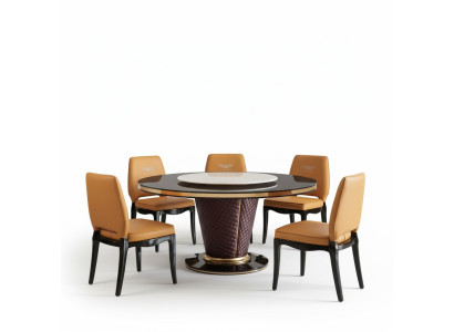 Projektant Krzesło Luksusowa Podkładka Fotel Krzesła 1x Fotel Living Dining Pokój