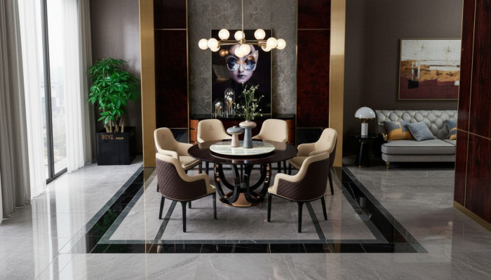Design Drewno Tabela Okrągły Stół obiadowy Okrągłe Stoły jadalniane 150cm klasy luksusowej