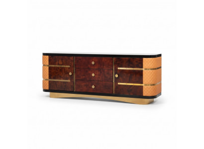 Deco Designer Kredens Kredens Side Deska niska Szafa Wohn Pokój Półka