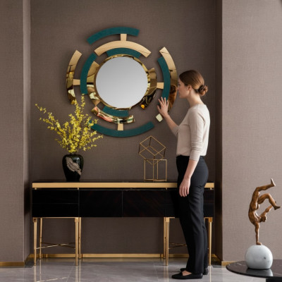 Konsole Tabela Design Meble stoły Kredens Medusa Luksusowy Salon