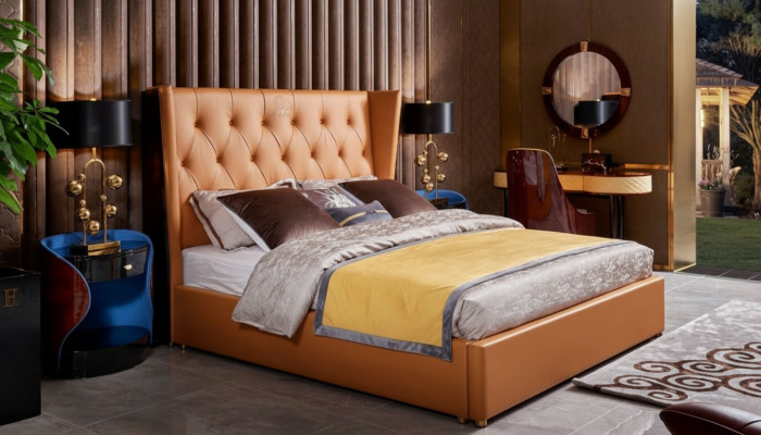 Łóżko Podkładka Design Luxury Double Hotel Łóżko Luxury Hotel 180x200