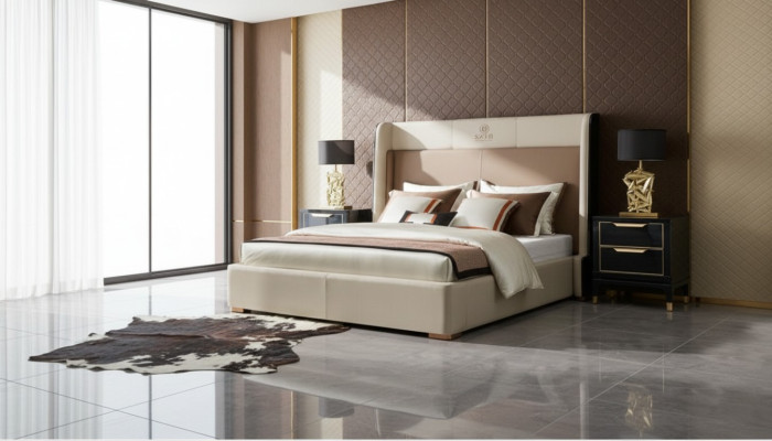Stolik nocny konsole Stoliki boczne Tabela Luxury Hotel Sypialnia Meble