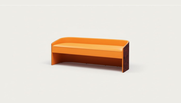 Siedziba Podkładka Ławka Podkładka Siedziba Stołek Ławka Skóra Drewno Designerski podnóżek w stylu drewna