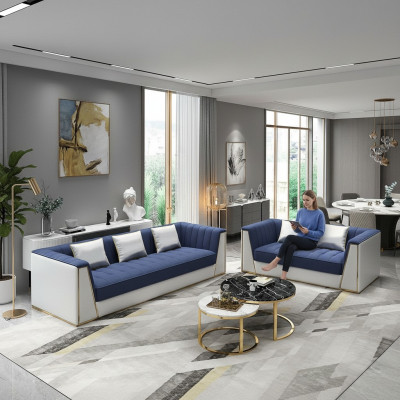 Designerski Zestaw sofowy luksusowa sofa zestaw poduszek na kanapę Ustawić 3 2 miejsce siedzące 2 szt. ustawić