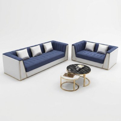 Designerski Zestaw sofowy luksusowa sofa zestaw poduszek na kanapę Ustawić 3 2 miejsce siedzące 2 szt. ustawić