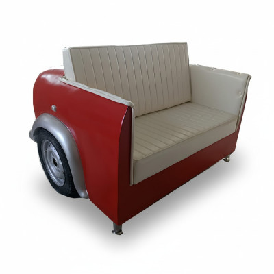 Cadillac Car Car Sofa Diner Sofa Kanapa Meble samochodowe USA Meble Dekoracja Model