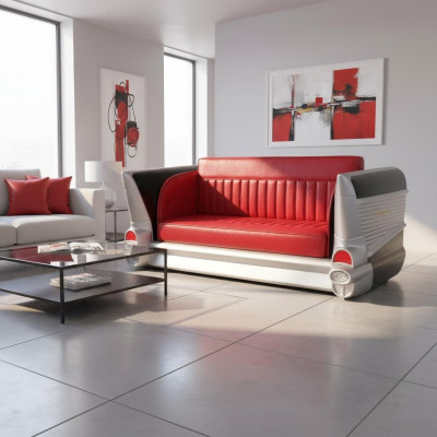Sofa Kanapa Diner Cadillac USA Dekoracyjna Sofa Samochodowa Ameryka Styl Meble Kanapy Sofy