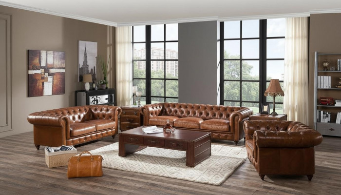 Zestaw sofowy 3+2+1 miejsce do siedzenia Zestaw Sofa Podkładka Kanapa Skóra Relaks Zestaw do salonu