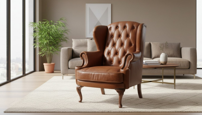 Chesterfield Skóra Fotel EarsFotel Vintage ClubFotel ChefFotel EarsFotel