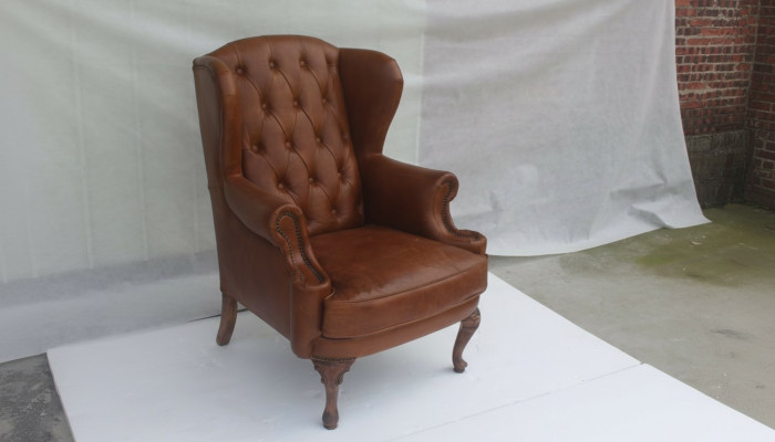 Chesterfield Skóra Fotel EarsFotel Vintage ClubFotel ChefFotel EarsFotel