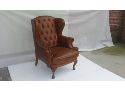 Chesterfield Skóra Fotel EarsFotel Vintage ClubFotel ChefFotel EarsFotel
