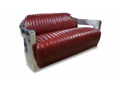 Design Club 2 miejsce do siedzenia sofa skórzana sofa trzyosobowa vintage Skóra dwumiejscowa kanapa