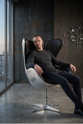 KoktajlFotel Lounge Fotel ClubFotel Krzesło do jadalni Skóra Fotel EarsFotel