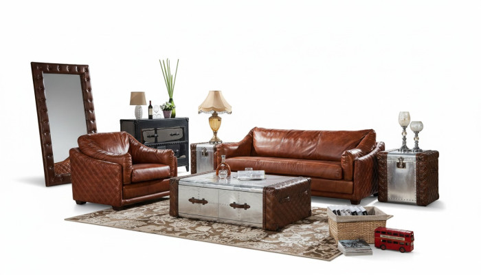 stolik kawowy luksusowy design kanapa stolik sofa stoły salon pokój boczny aluminiowy