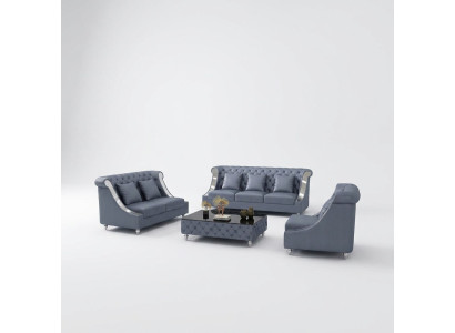 Zestaw sofowy 3 2 1 miejsce do siedzenia Zestaw Design Sofa Kanapy Podkładka Couch Modern