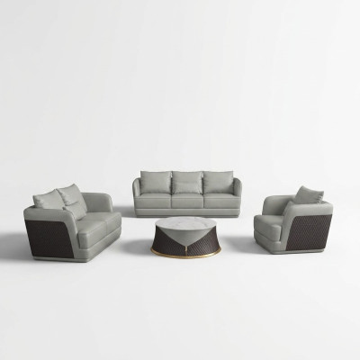 Zestaw sofowy 3 1 miejsce do siedzenia Zestaw Design Sofa Podkładka Couchen Couch Modern Obcios