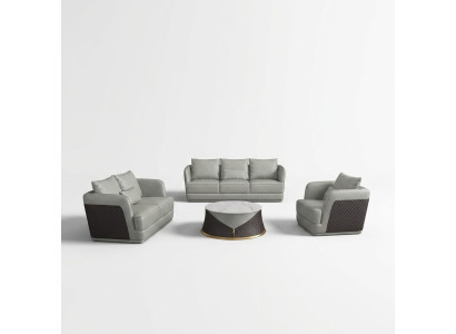 Zestaw sofowy 3 1 miejsce do siedzenia Zestaw Design Sofa Podkładka Couchen Couch Modern Obcios