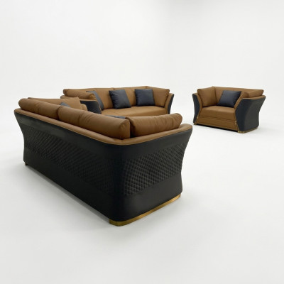 Zestaw sofowy 3 1 miejsce do siedzenia Zestaw Design Sofa Podkładka Kanapy Kanapa Modern