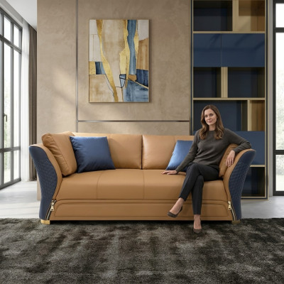 Sofa trzyosobowa kanapa Podkładka Design Siedziba Sofy Dekoracja Pokój Meble Modern
