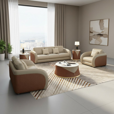 Zestaw sofowy 3 2 1 miejsce do siedzenia Zestaw Design Sofa Kanapy Podkładka Modern Couch