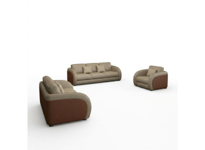 Zestaw sofowy 3 2 1 miejsce do siedzenia Zestaw Design Sofa Kanapy Podkładka Modern Couch