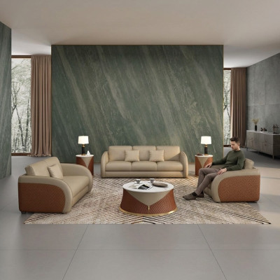 Sofa Zestaw sofowy 3 1 miejsce do siedzenia Zestaw Design Podkładka Kanapy Kanapa Modern