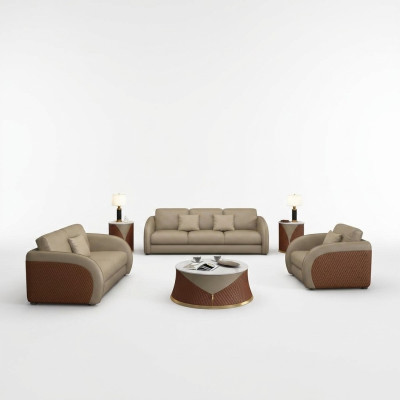 Sofa Zestaw sofowy 3 1 miejsce do siedzenia Zestaw Design Podkładka Kanapy Kanapa Modern