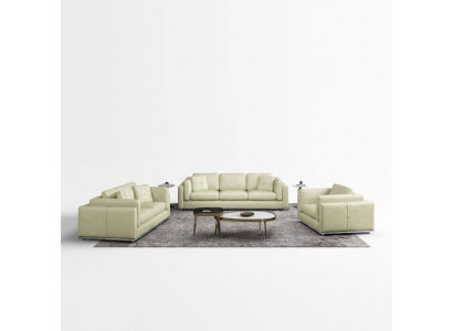 Skórzana sofa Zestaw sofowy 3 2 1 miejsce do siedzenia Zestaw Ustawić sofę tapicerowaną kanapę sofę kanapę