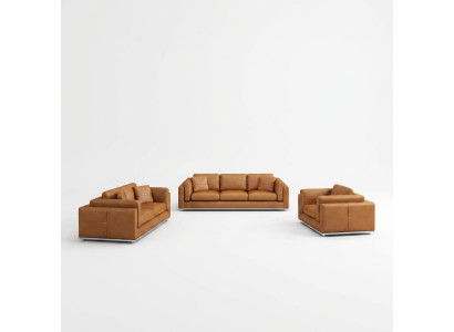 Zestaw sofowy 3 1 miejsce do siedzenia Design Couch Podkładka Sofy Modern Ustawić Grupa Set