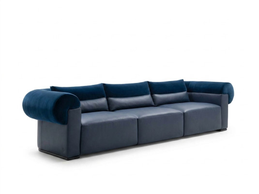 Sofa Duża Sofa 4 miejsce do siedzenia Cztery kanapy Podkładka Siedziba Sofy Kanapy Skóra czteroosobowa