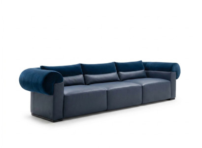 Sofa Duża Sofa 4 miejsce do siedzenia Cztery kanapy Podkładka Siedziba Sofy Kanapy Skóra czteroosobowa