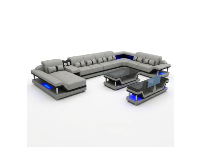 Design Sofa Kompletny zestaw Ustawić Podkładkę Narożnikową kanapa Narożnik Kanapa Kredens Tabela