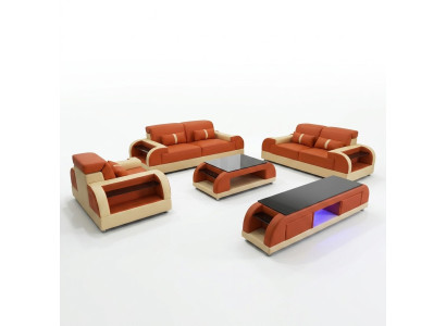Zestaw sofowy 3 2 1 miejsce do siedzenia Zestaw Design Sofa Kanapy Podkładka Kanapa Modern Luxury New
