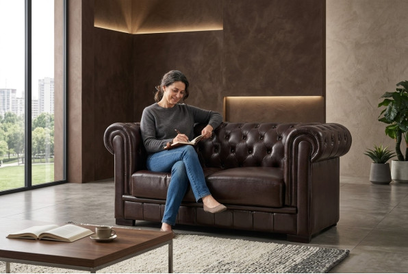 Design Two Seater Lounge Meble 2 miejsce do siedzenia Sofa Kanapa Podkładka Club Couches Sofy