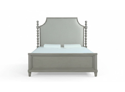 Łóżko Design Luksusowe podwójne łóżko hotelowe Sleep Pokój Drewno Nowy Country House Barokowy Nowe