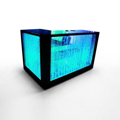 Tabela Water Bar Ściana Lada Barowa Podświetlany Stół Barowy Lada Barowa Led