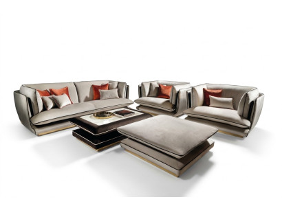 Zestaw sofowy 311 miejsce do siedzenia Sofa Kanapa Podkładka Ustawić Kanapy Sofy arredoclassic
