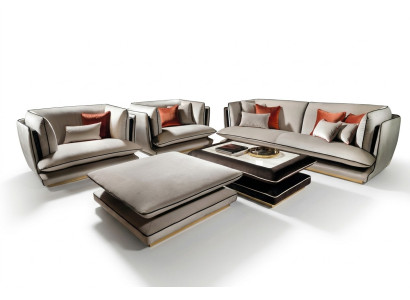 Zestaw sofowy 311 miejsce do siedzenia Stołek Zestaw Meble Sofa Podkładka Grupa Couch arredoclassic