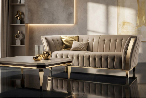 Szlachetny design stolik kawowy Stolik salon Tabela Drewno stoły arredoclassic