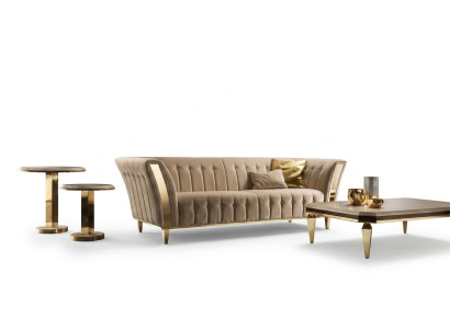 Sofa trzyosobowa Podkładka Design Sofa 3 Siedziba Sofy Pokój Luksusowe Kanapy Meble Nowe