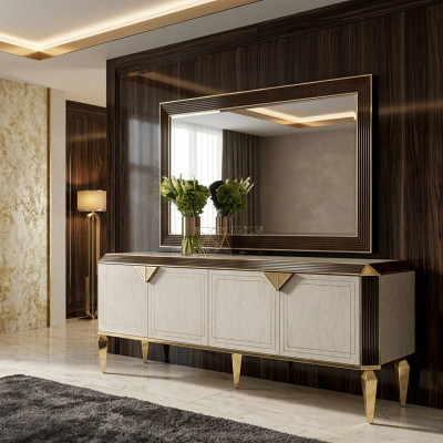Kredens Lustro Design Meble konsola Kredens Buffet arredoclassic