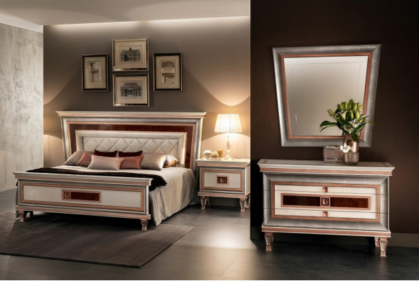 Elegancki Styl Meble Sypialnia Kredens Szafa Classic Kredens z Lustro