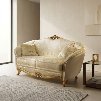 Sofa 2 miejsce do siedzenia Design Sofy Podkładka Kanapy Skóra Relaks Skóra dwumiejscowa
