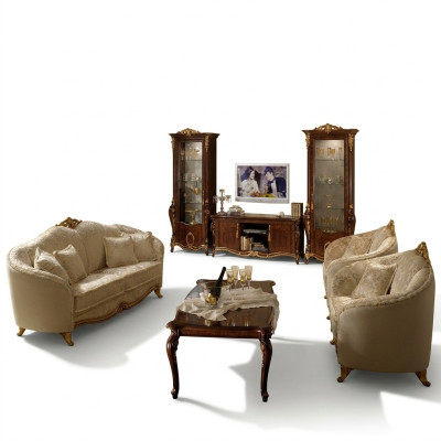 Zestaw sofowy 311 miejsce siedzące Kanapy Ustawić Sofy Couch Design arredoclassic nowość