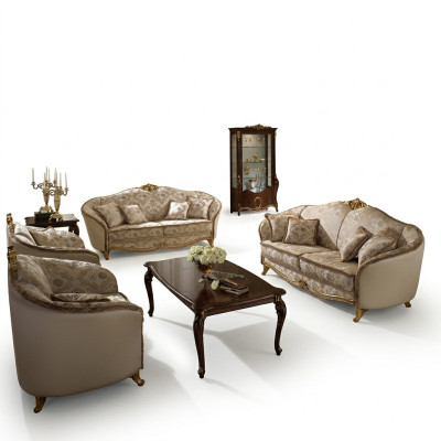 Podkładka Couchen Couch Luxury Zestaw sofowy 3+2+1 miejsce do siedzenia Zestaw Sofa Arredoclassic Nowość
