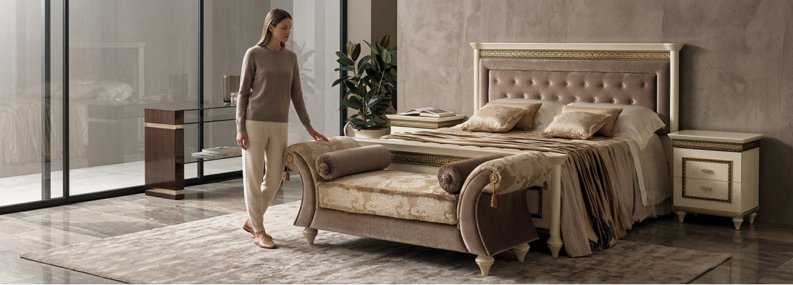 Szezlong sofa rozkładana kanapa leżaki szezlong włókienniczy barokowy rokoko arredoklasyczny