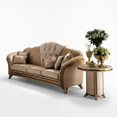 Klasyczny luksusowy designerski stolik kawowy sofa do salonu stolik boczny stoły drewno